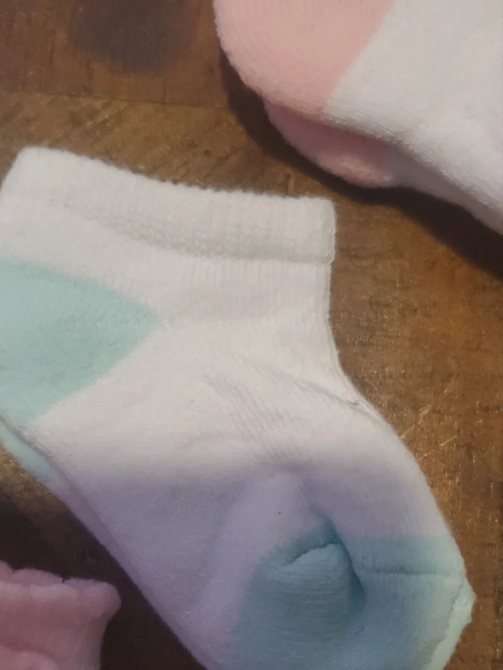 17 Pairs Baby Girls Assorted White and Pastel Socks - Mixed Color Pack
